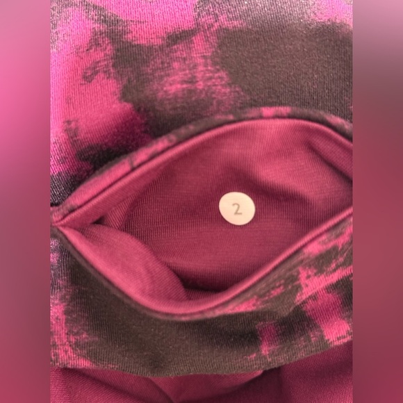 lululemon athletica Purple and Pink Tie-Dye Leggings - Picture 3 of 4